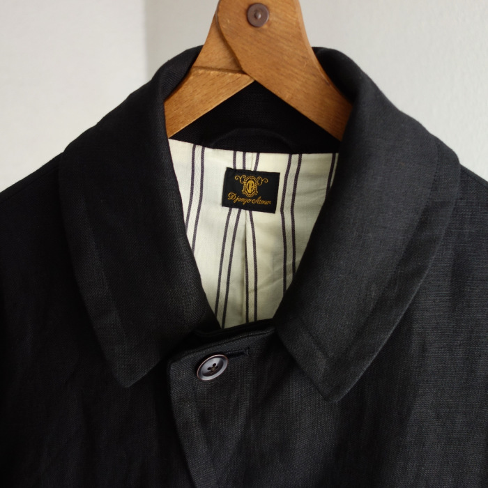 商品入荷のお知らせ / classic artisanal heavylinen coat_e0130546_17411267.jpg