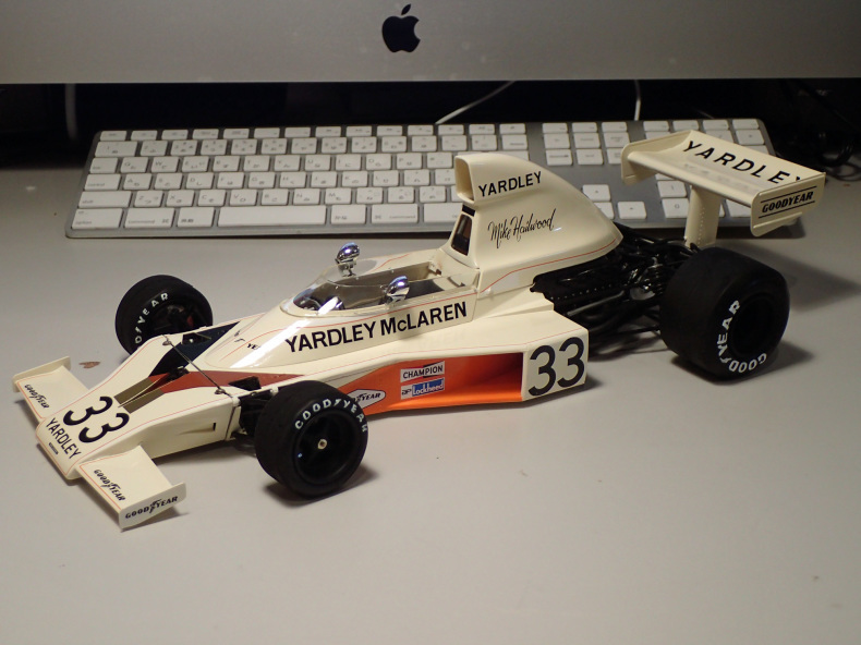 プラモ製作記 10 ヤードレーマクラーレン M23 1/12 タミヤ : 小生の備忘録
