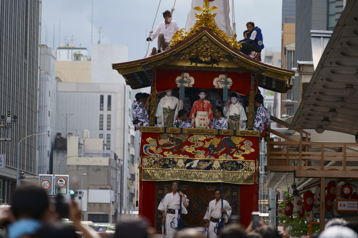 祇園祭２０２２前祭　曳き初め　長刀鉾_e0177413_14454744.jpg