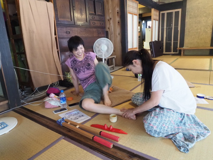 いっちゃんねる官足法足揉みワークショップ　７月１４日_c0116915_00291714.jpg