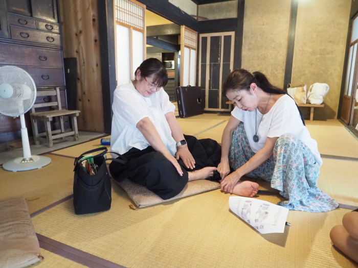 いっちゃんねる官足法足揉みワークショップ 7月14日_c0116915_00421087.jpg