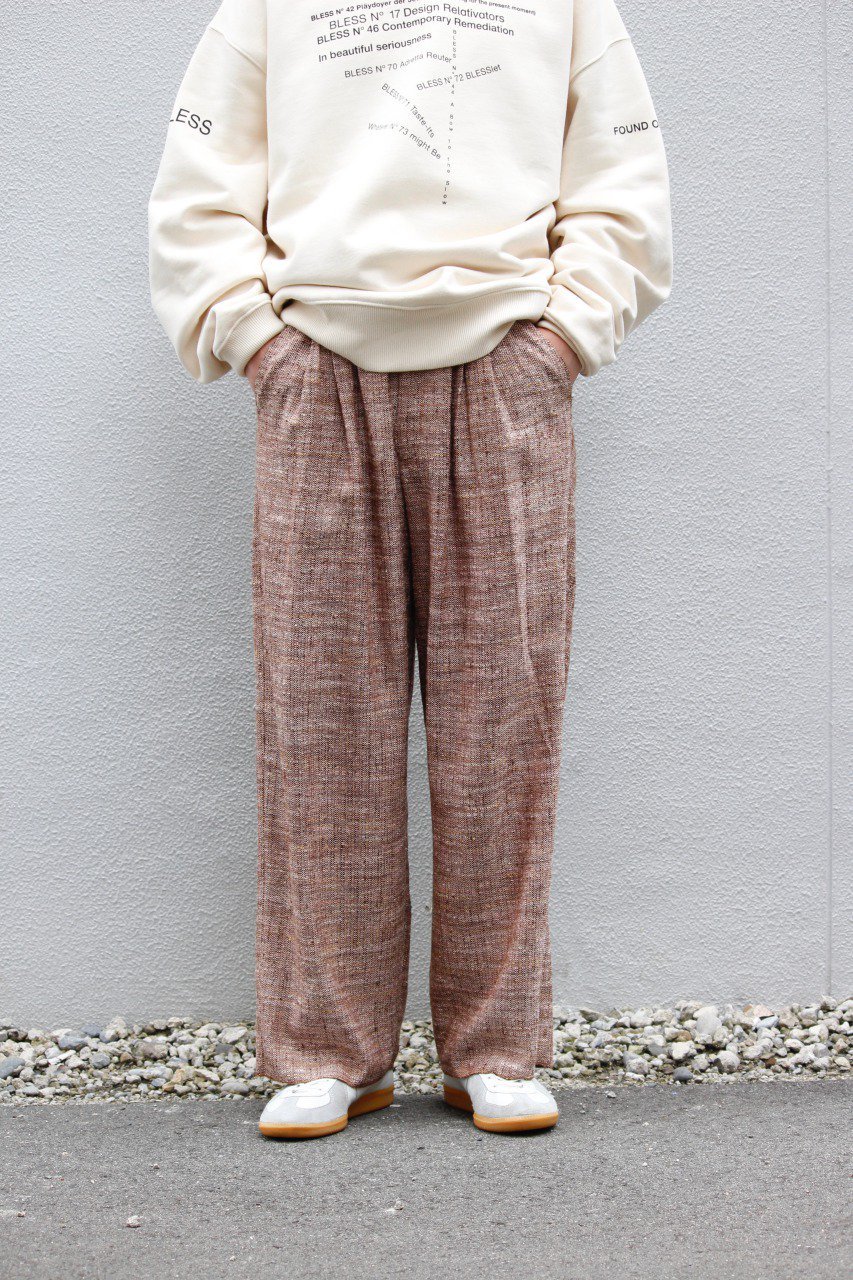 bless n° ultrawidepleated パンツ