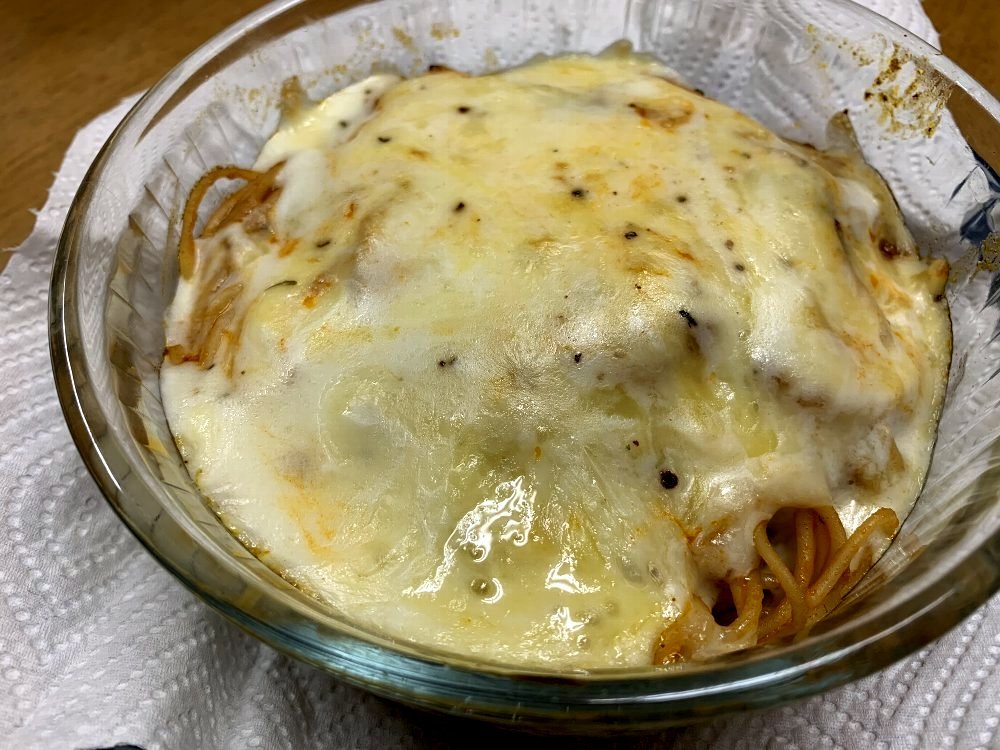 ☆シュレッドチーズでパスタやご飯を☆_c0092953_00274060.jpg