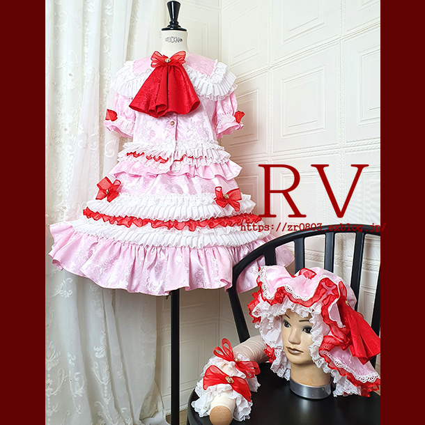 東方 project-レミリアスカーレット(アレンジ新品) : {RV}衣装製作
