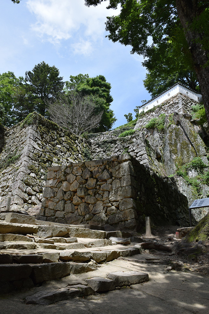 現存天守唯一の山城、備中松山城攻城記。 その2 <大手門~三ノ丸>_e0158128_21554650.jpg
