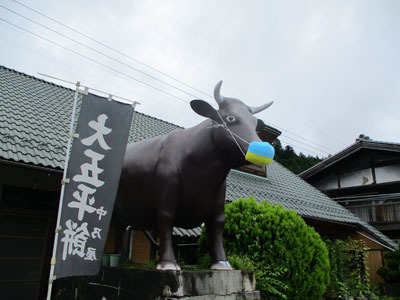牛と狸のマスク替えました。_c0194003_15143332.jpg