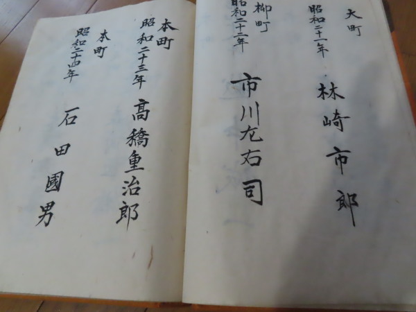猿田彦講中人名簿_b0238249_18150742.jpg