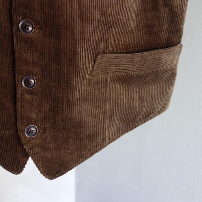 9月の製作予定 / classic farmers corduroy vest_e0130546_15502976.jpg