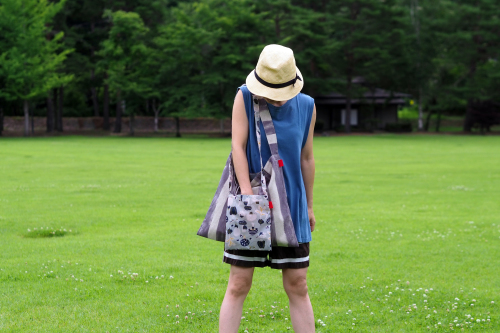 夏にピッタリ!天然素材の「wear bag」_e0243765_20512453.jpg