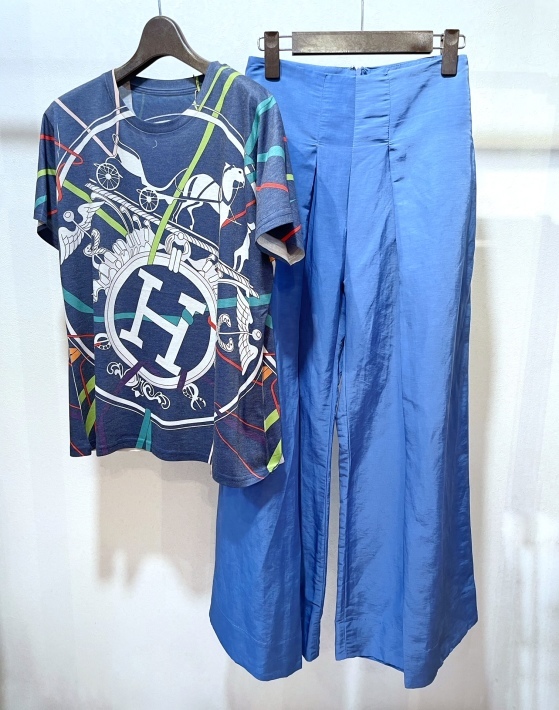 馬柄コットンカットソーTシャツ_b0321285_16274910.jpg