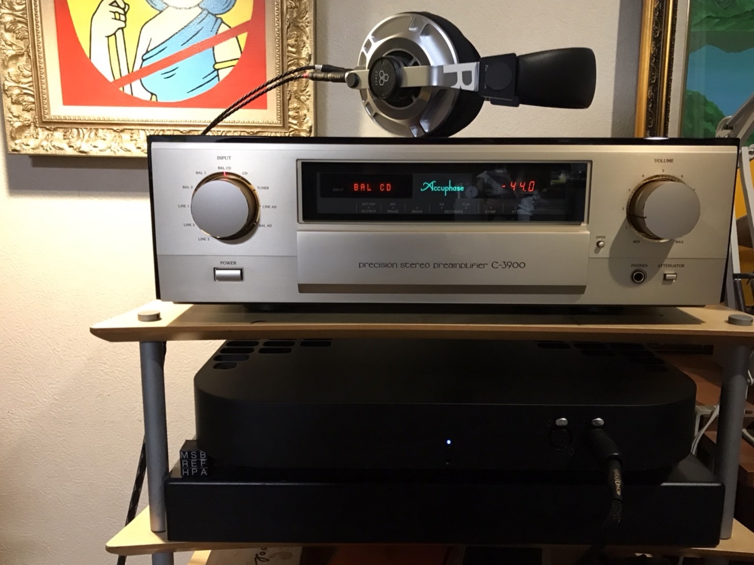 ヘッドフォン プリアンプを求めて：Accuphase C3900とEsoteric Grandioso C1Xを試す_e0267928_11405934.jpg