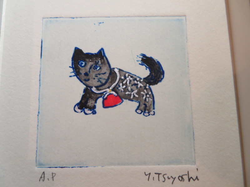 作家在店予定と、版画展２２日からはじまりました！_f0129557_17262712.jpg