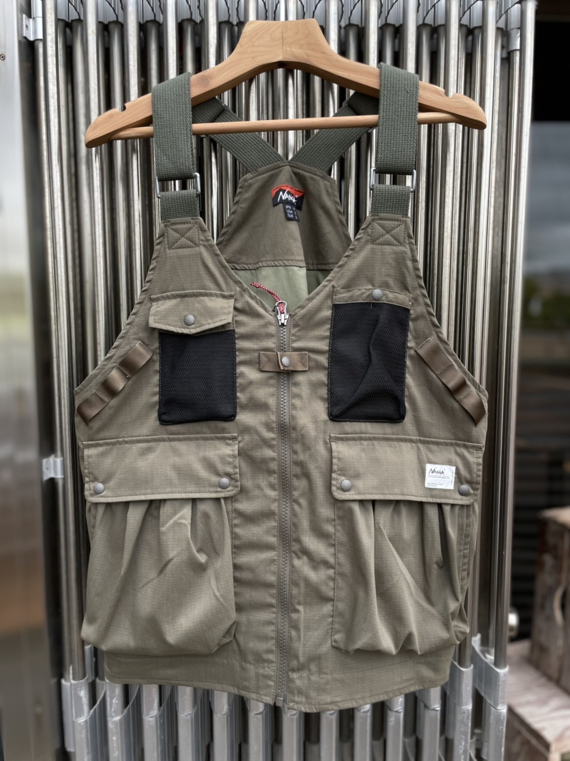 NANGA /TAKIBI RIPSTOP FIELD VEST : Import Select Shop NoseLow