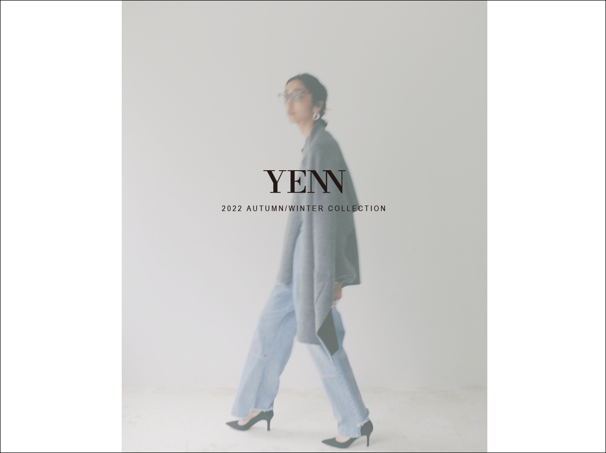 YENN イェン TUCK WIDE DENIM PANTS : dimanche ディマンシュ
