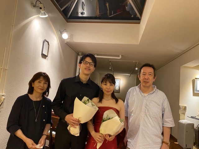 2022 横田誠治さんと辻文佳さん、チェロとピアノによる［ラテンの夕べ］終了しました！_e0151902_12463011.jpg