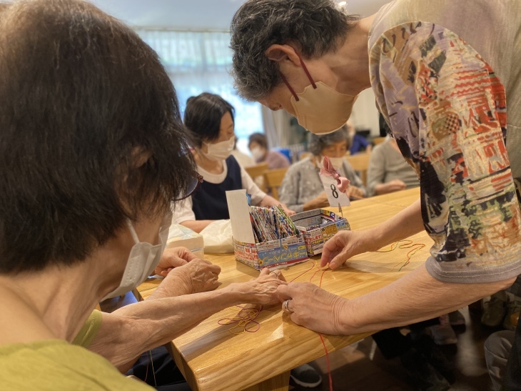 令和4年7月25日(月)ハンディークラフト〜ミサンガ作り〜_d0354061_18091048.jpeg