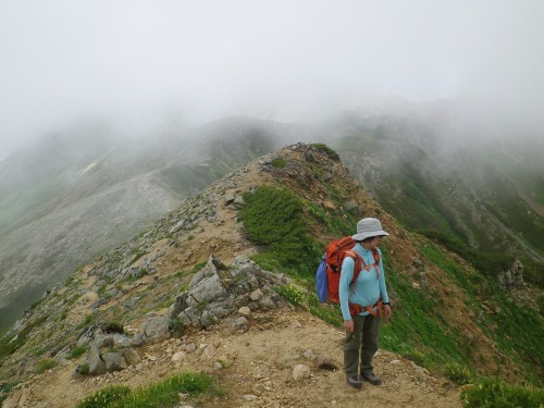 夢の裏銀座、縦走登山!!(Day 2)_a0353718_11301481.jpg