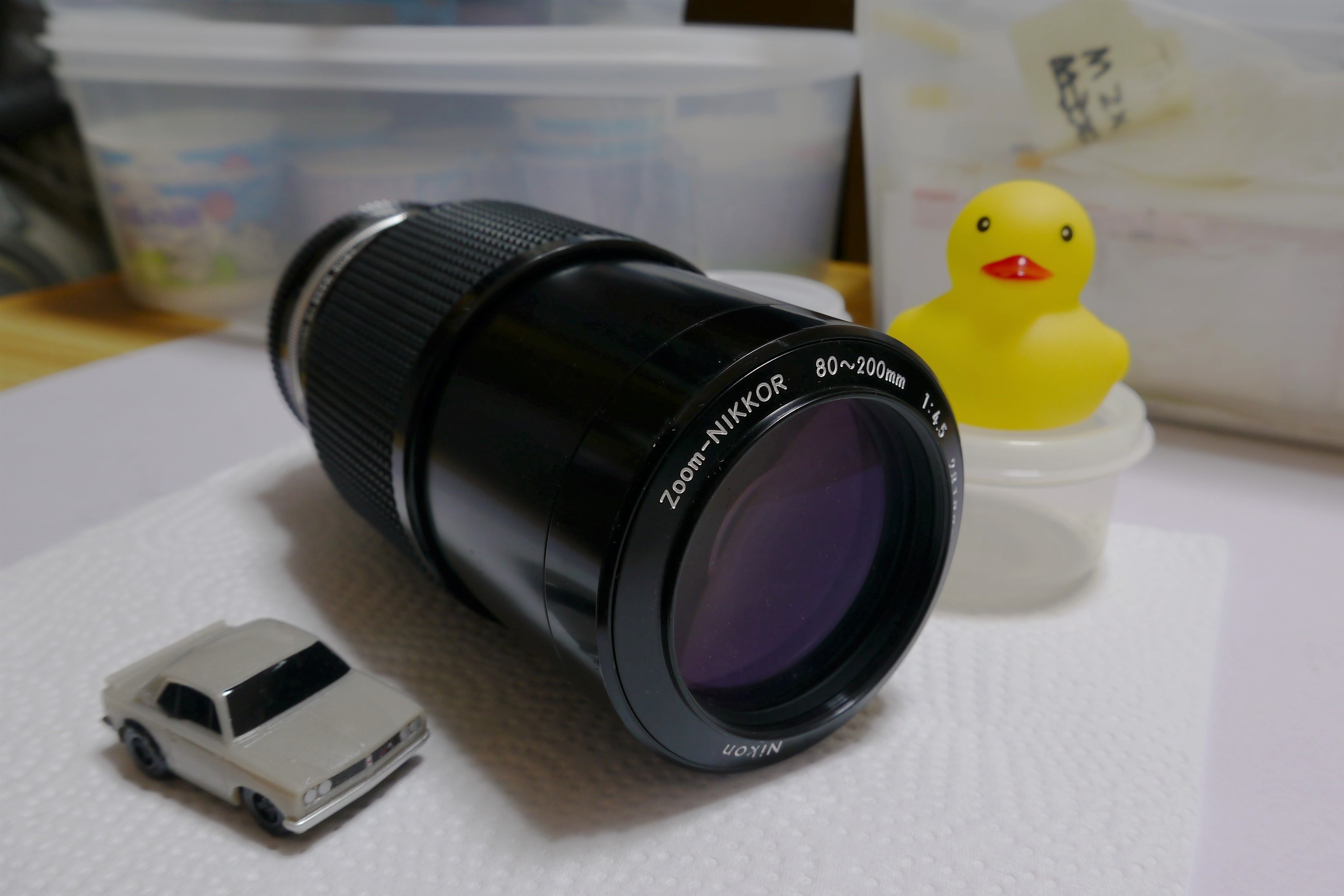 根性っ(;´Д｀) Nikon Ai Zoom-Nikkor 80-200mm F4.5 ① : どぶレンズの