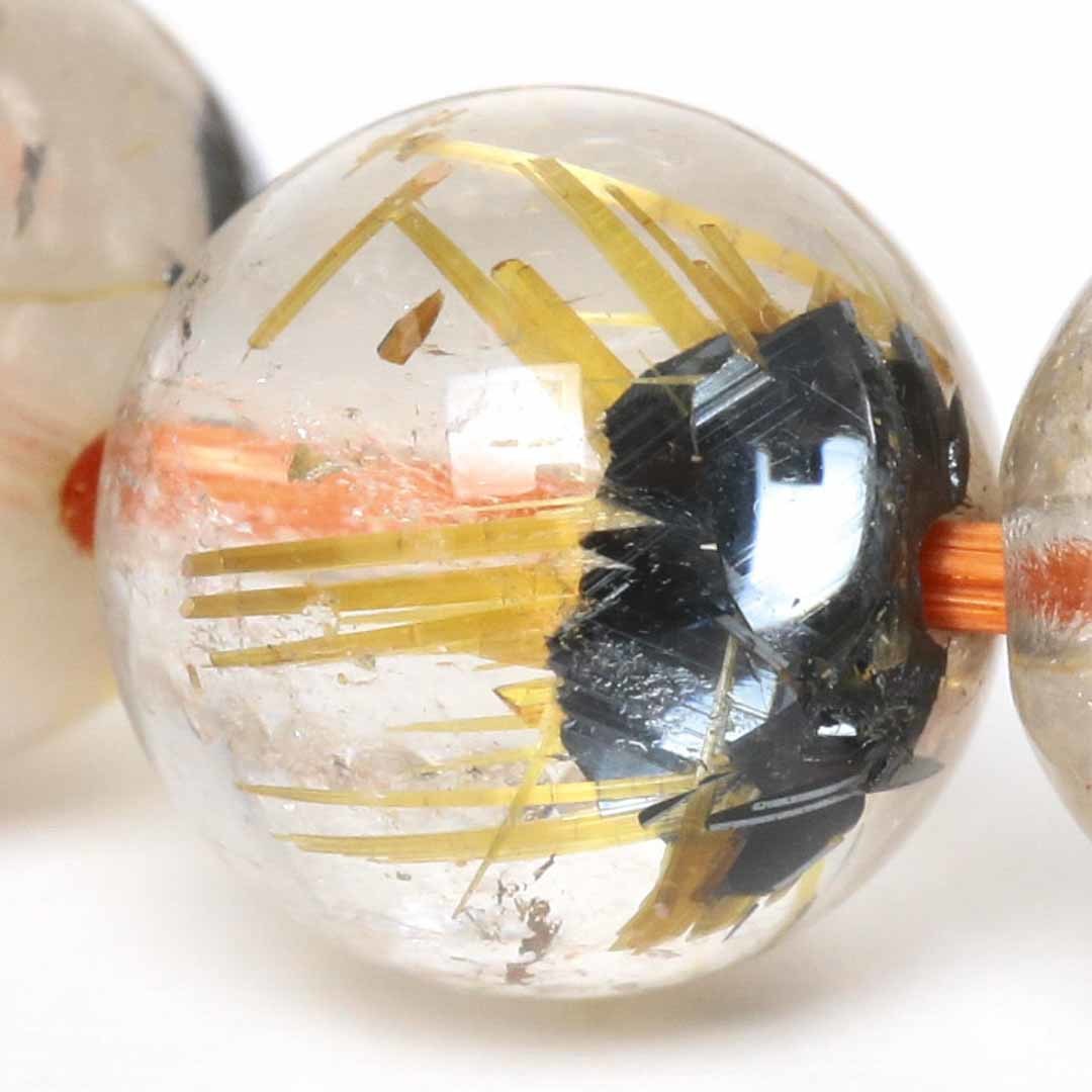 2つのメタリックが魅力的なブレスレット - 石の音ブログ