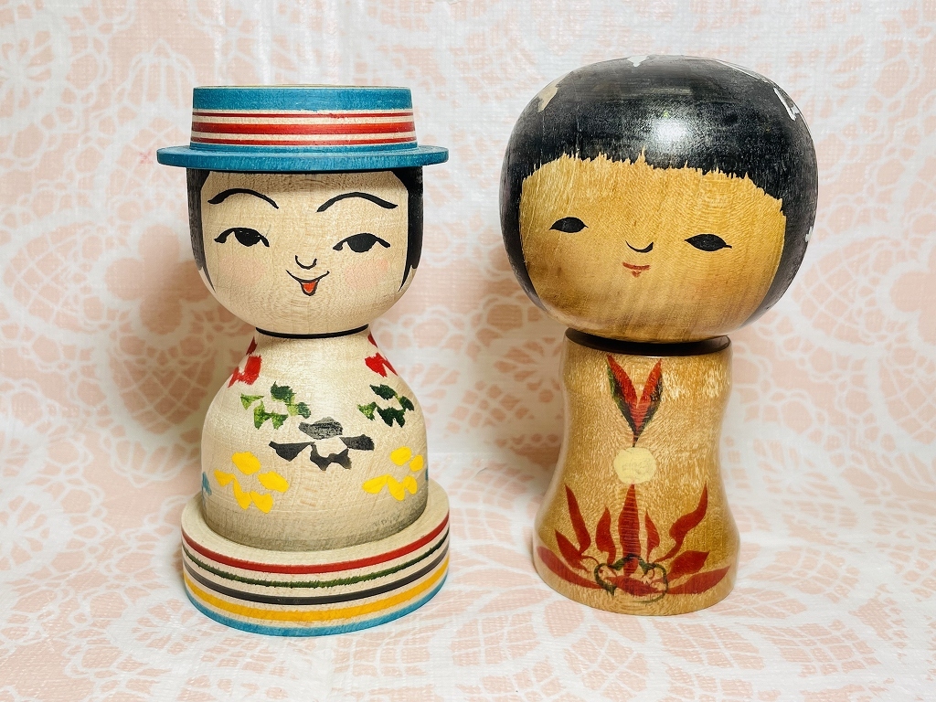 楽しい、ひなこけし展2023/拡大通販ブログ その11こけし作品_e0318040_09154958.jpg