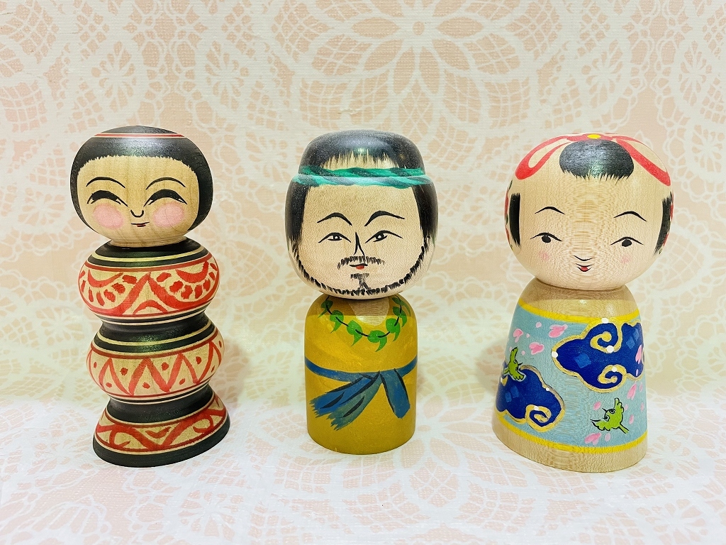 楽しい、ひなこけし展2023/拡大通販ブログ その11こけし作品_e0318040_09484774.jpg
