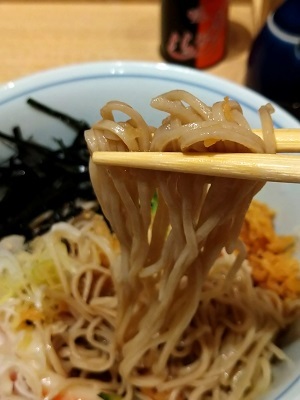 三越前・コレド室町 ソバキチの冷やしたぬき_f0112873_23572499.jpg