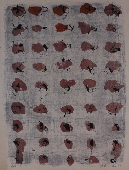 磯辺行久 60年代の版画_c0122967_16405202.jpg