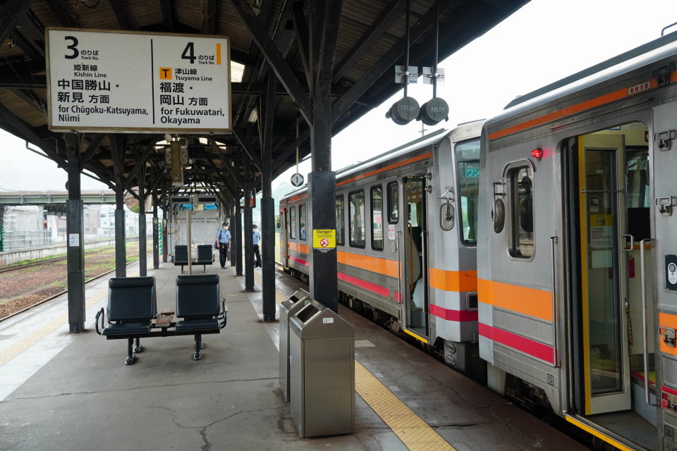 JR津山線ー津山駅ー HIRO☆の鉄旅ブログ