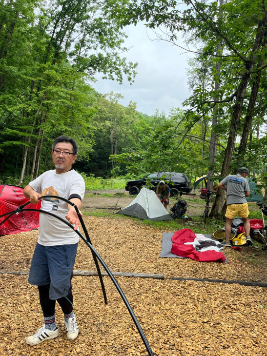 自転車でキャンプへ行こう！in八剣山ワイナリー焚き火キャンプ場2022に行って来ました！_d0197762_22333085.jpg