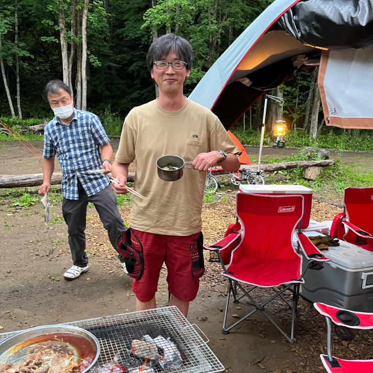 自転車でキャンプへ行こう！in八剣山ワイナリー焚き火キャンプ場2022に行って来ました！_d0197762_23263937.jpg