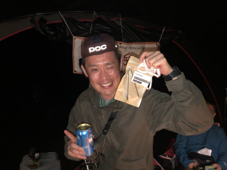 自転車でキャンプへ行こう！in八剣山ワイナリー焚き火キャンプ場2022に行って来ました！_d0197762_23580896.jpg