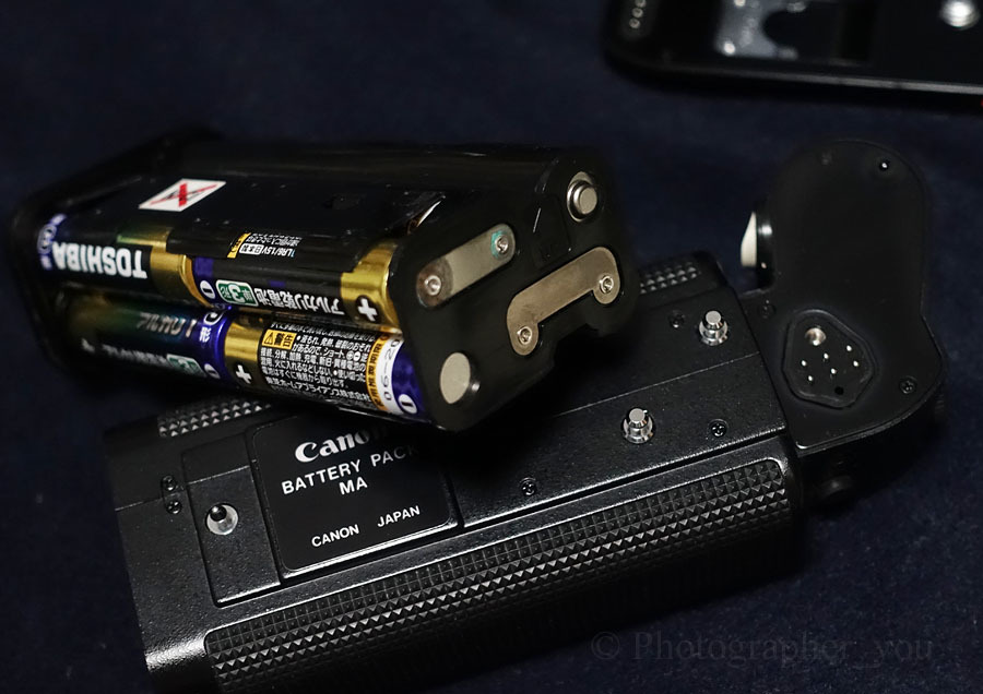 Canon A-1 + モードラMA（動作ショート動画） : 寫眞機萬年堂