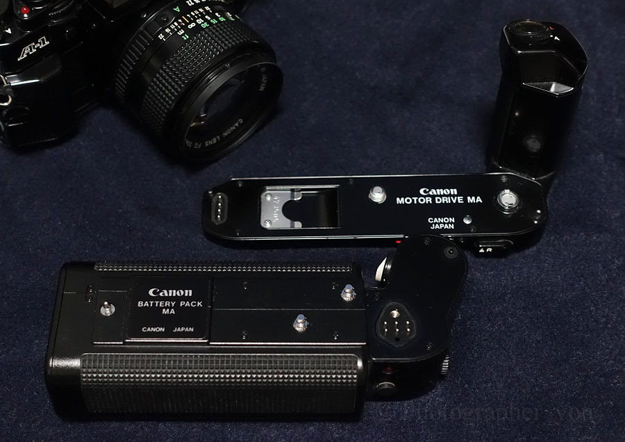 Canon A-1 + モードラMA（動作ショート動画） : 寫眞機萬年堂
