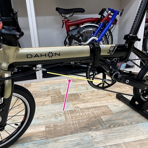 2022年モデルDAHON K3シャンパン×ブラック 入荷しました 2022年モデルDAHON K3シャンパン×ブラック 入荷しました