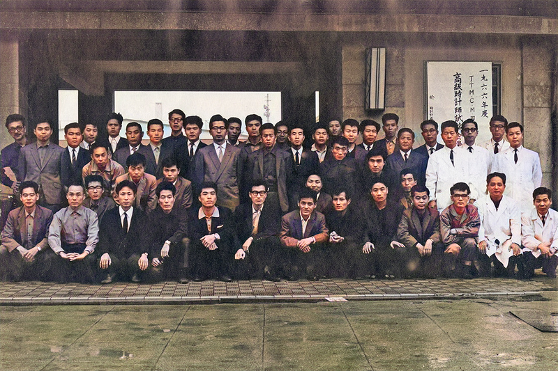 CMW 1966年度　受験前の記念撮影　生野工業高校にて_c0083109_16175234.jpg