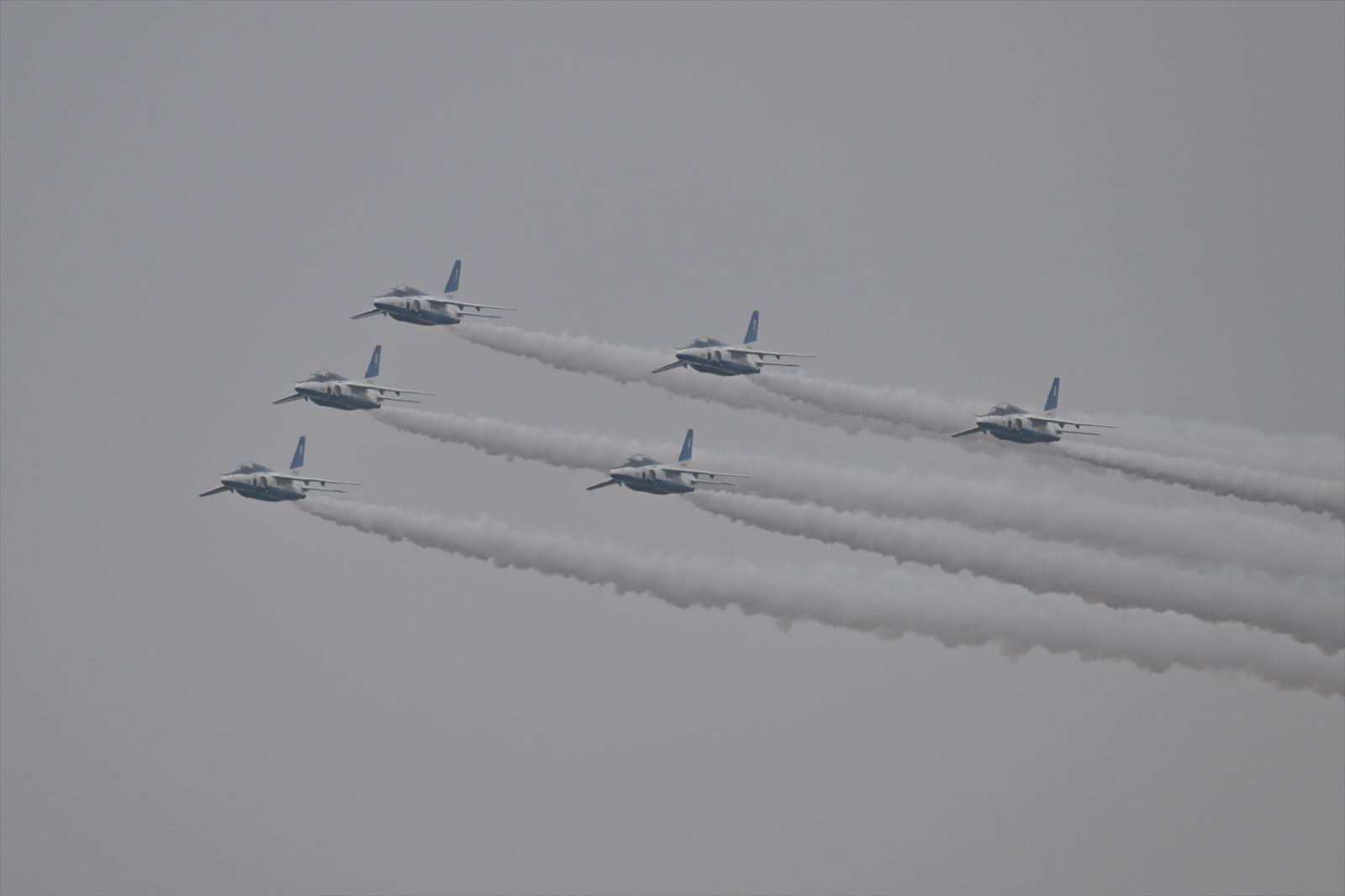 千歳基地航空祭22 ブルーインパルス予行 22 7 30 やぁやぁ