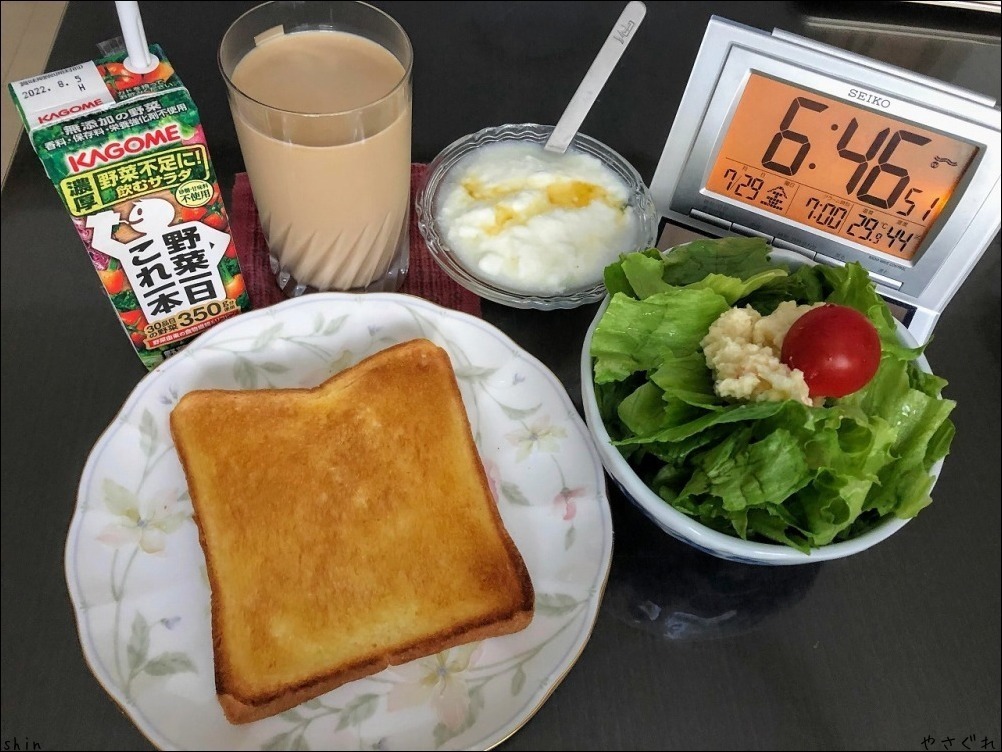 220729豚肉ソテーと長芋短冊_a0352827_11283121.jpg