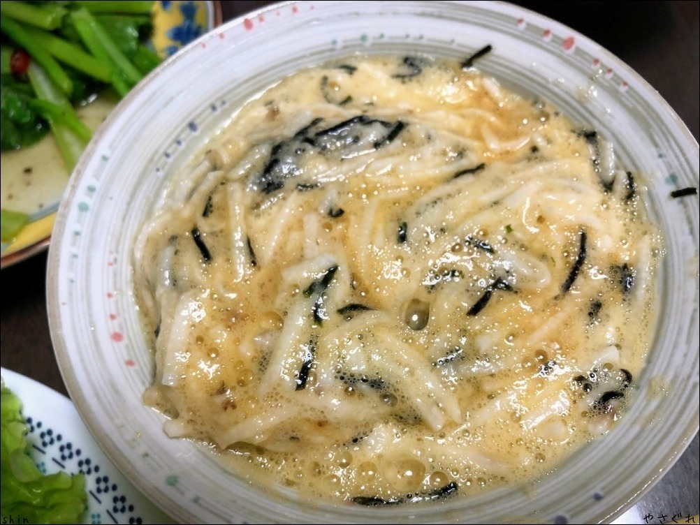 220729豚肉ソテーと長芋短冊_a0352827_11544638.jpg