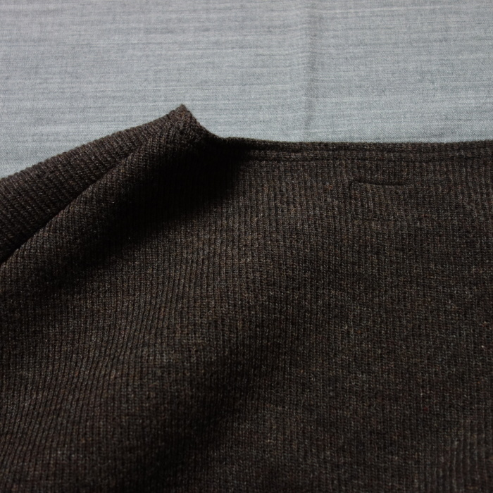 10月の製作予定 / DA wool quartergauge longsleeve_e0130546_12514939.jpg
