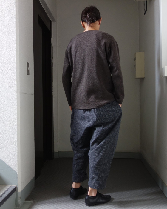 10月の製作予定 / DA wool quartergauge longsleeve_e0130546_12541641.jpg