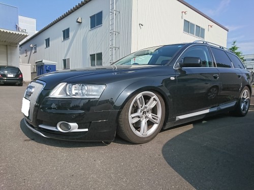 突然?破裂?エアサス交換 Audi A6Allroad Quattro_c0219786_15172717.jpg