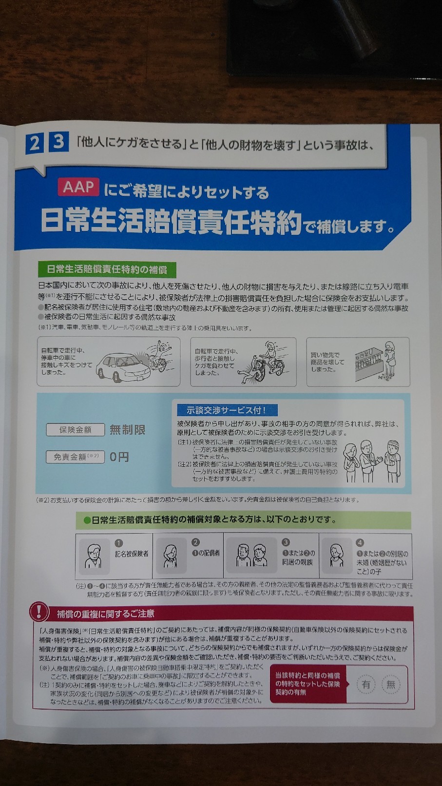10月1日より自転車保険の加入が義務化!_b0237229_11411745.jpg