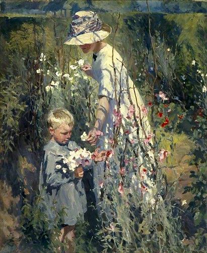 Thomas Cantrell Dugdale:夏の花摘み_c0084183_23415865.jpg