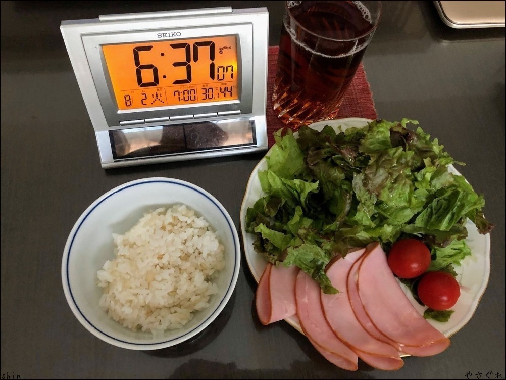 220802鶏ササミのタタキと王将の餃子_a0352827_10532648.jpg