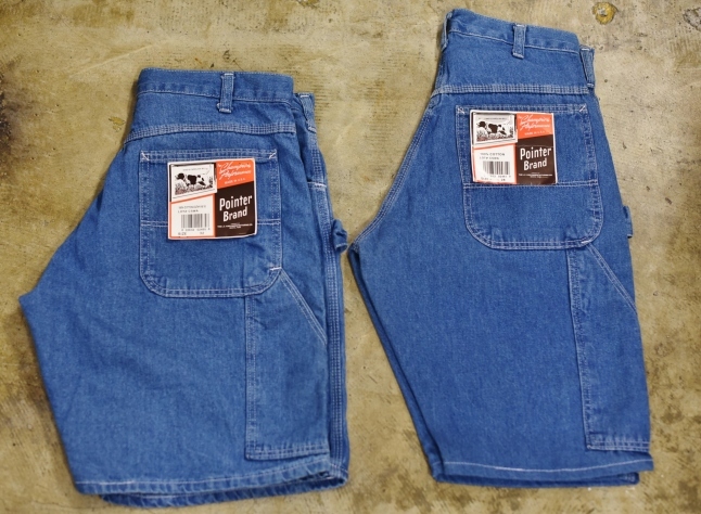 Pointer USA DENIM PAINTER SHORTS DEAD STOCK MODEL:お得★★_d0152280_12400616.jpg