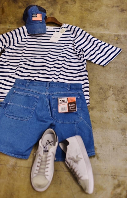 Pointer USA DENIM PAINTER SHORTS DEAD STOCK MODEL:お得★★_d0152280_12402680.jpg