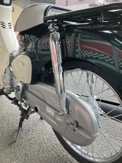 【車両販売】ホンダ スーパーカブ50 グリーン_b0163075_20514038.jpg