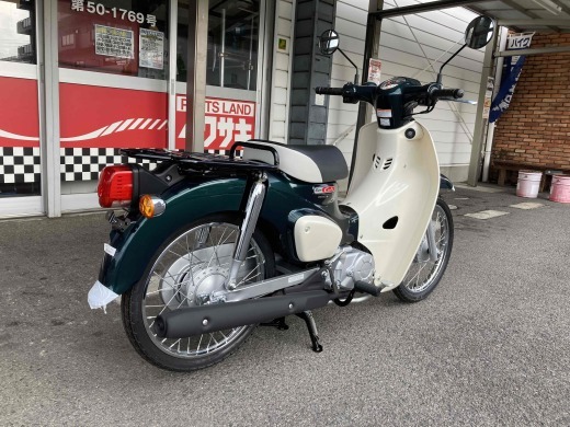 【車両販売】ホンダ スーパーカブ50 グリーン_b0163075_21044483.jpg