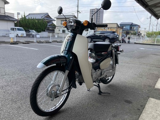 【車両販売】ホンダ スーパーカブ50 グリーン_b0163075_21060417.jpg