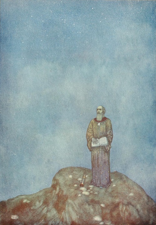 星降る夜空の挿絵:Rackham,Bauer,Dulac,Nielsen_c0084183_21243960.jpg